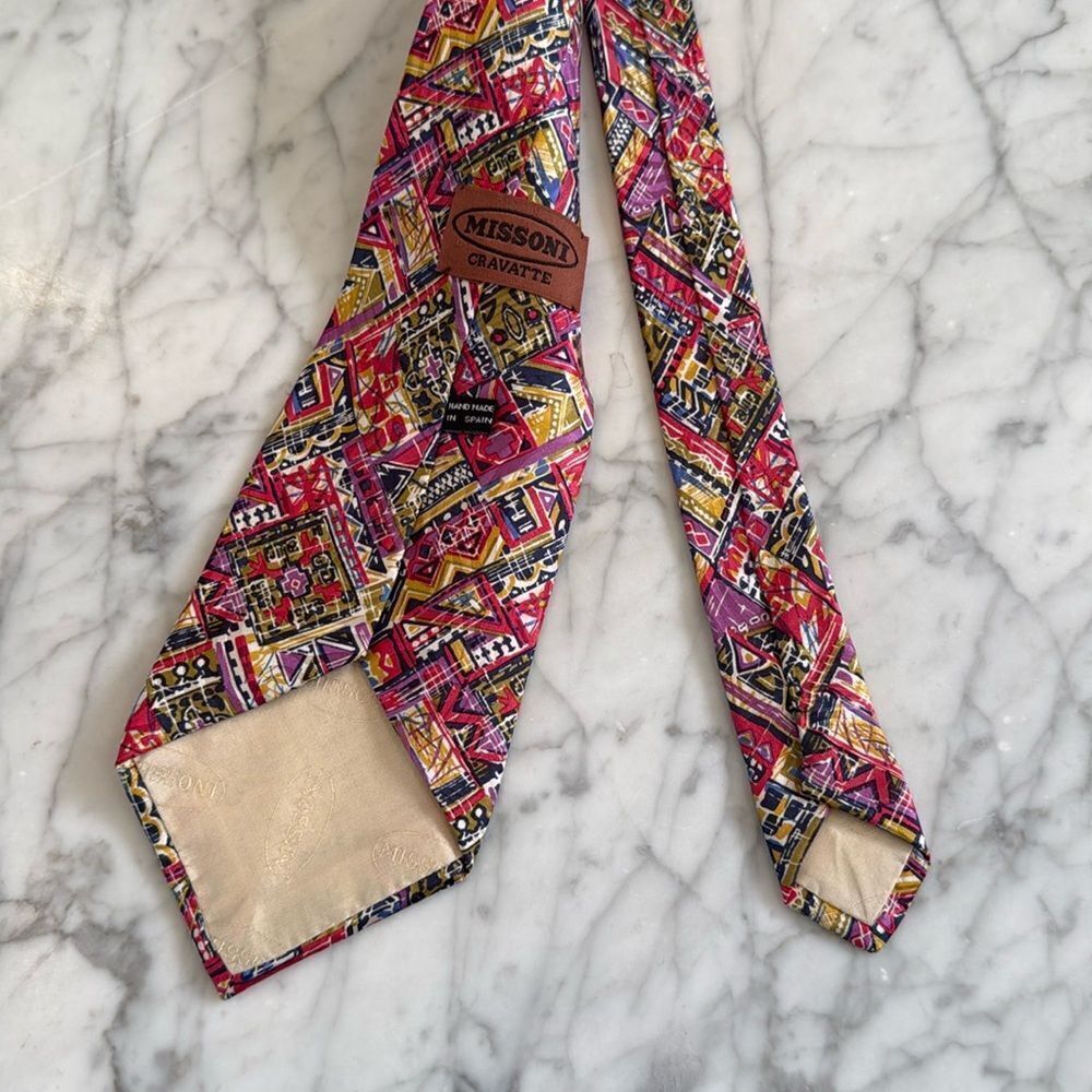 MISSONI Cravatte Silk Neck Tie